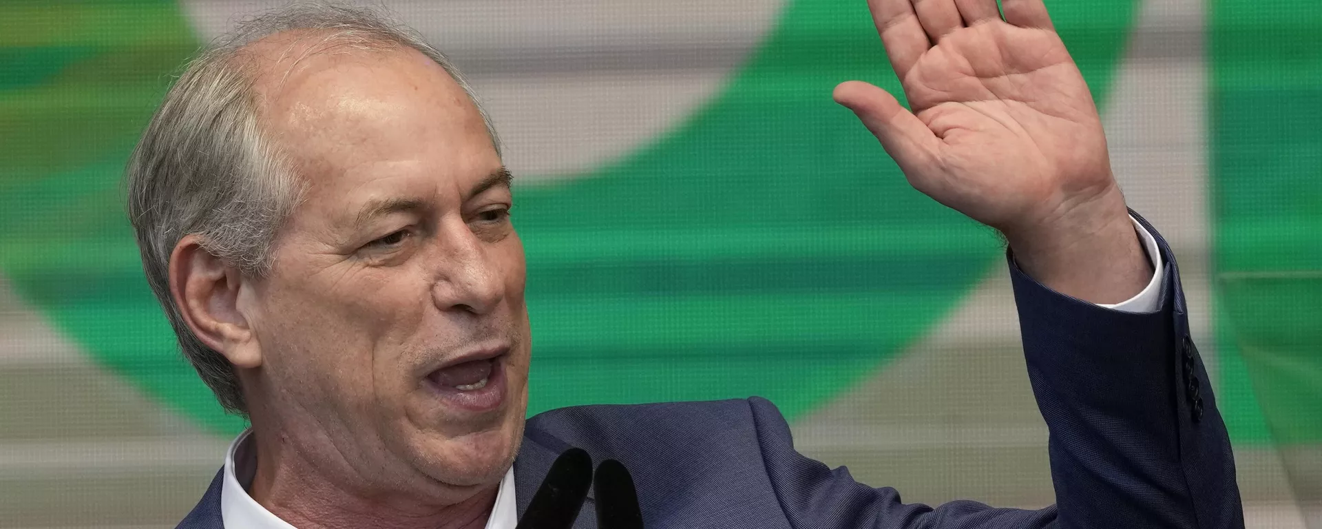 Ciro Gomes, ex-ministro da Fazenda, durante a oficialização de sua candidatura à Presidência da República, na convenção nacional do Partido Democrático Trabalhista (PDT), em Brasília (DF), em 20 de julho de 2022 - Sputnik Brasil, 1920, 21.02.2024