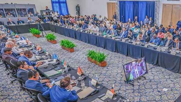 Presidente Luís Inácio Lula da Silva discursa na abertura da 8ª Cúpula de Chefes de Estado e Governo da Comunidade dos Estados Latino-Americanos e Caribenhos – CELAC - Sputnik Brasil