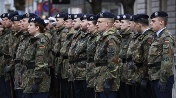 Soldados da Bundeswehr (Forças Armadas) da Alemanha - Sputnik Brasil
