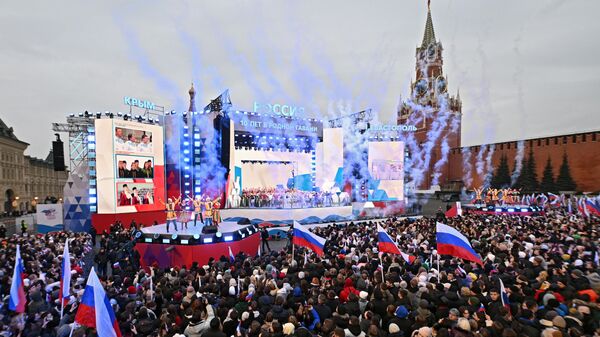 Putin parabeniza os russos pelo aniversário da reunificação da Crimeia e de Sevastopol com a Rússia