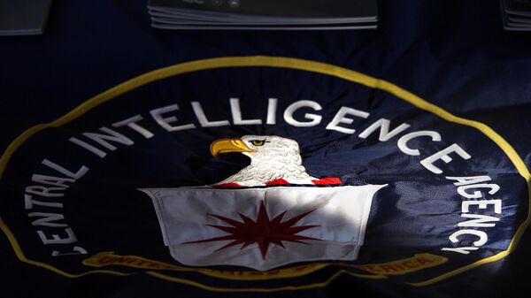 Um emblema da CIA é visto em Atlanta (foto de arquivo) - Sputnik Brasil