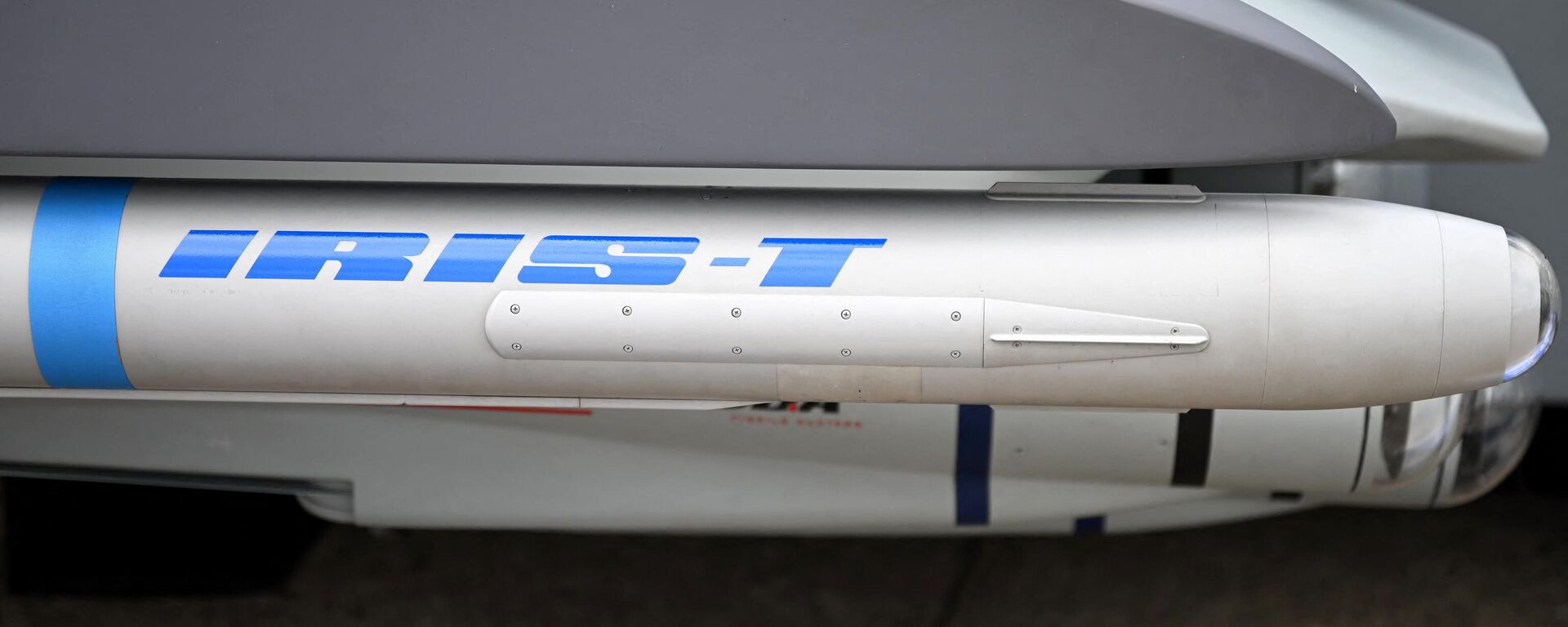 Míssil ar-ar de curto alcance Iris-T exibido no caça multifuncional Eurofighter Typhoon no International Paris Air Show no Aeroporto Paris-Le Bourget, 19 de junho de 2023 - Sputnik Brasil, 1920, 18.04.2024