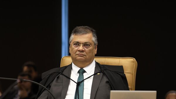 Ministro do Supremo Tribunal Federal (STF) Flávio Dino na sessão plenária - Sputnik Brasil
