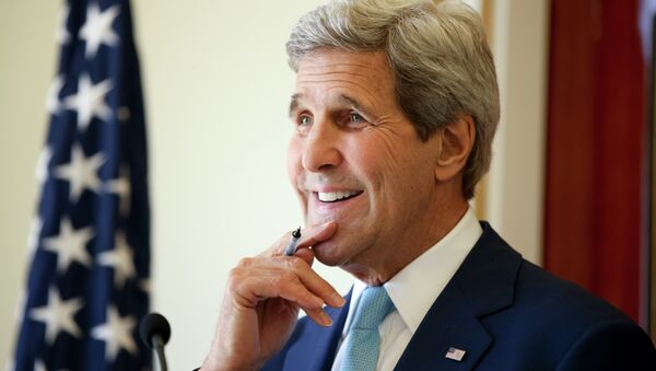 Secretário de Estado dos EUA John Kerry - Sputnik Brasil