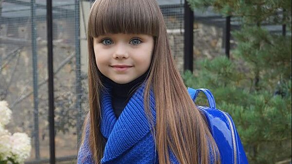 Anastasiya Knyazeva, considerada a criança mais bonita do mundo - Sputnik Brasil