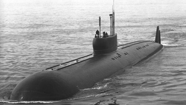 K-222, submarino soviético (foto de arquivo) - Sputnik Brasil