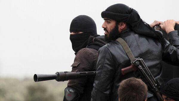Боевики исламистской террористической организации Джебхат ан-Нусра - Sputnik Brasil