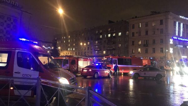 Explosão em um mercado na cidade russa de São Petersburgo. 27 de dezembro de 2017 - Sputnik Brasil