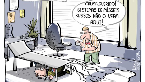 Calma, americano! Monitorar e atacar são ações muito diferentes - Sputnik Brasil