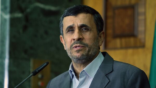 Ex-presidente iraniano Mahmoud Ahmadinejad - Sputnik Brasil