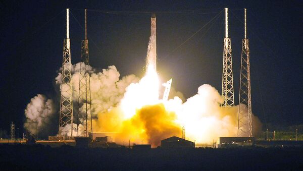 Lançamento do Falcon 9 da SpaceX (foto de arquivo) - Sputnik Brasil