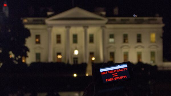 White House Vigil To Save Net Neutrality - Sputnik Brasil
