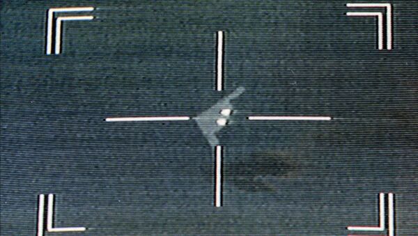 Mísseis antiaéreos são vistos em um bombardeiro Stealth da Força Aérea dos EUA - Sputnik Brasil