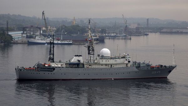 Navio russo (imagem referencial) - Sputnik Brasil