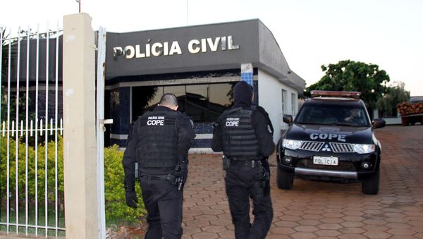 Operação da Polícia Civil no Paraná - Sputnik Brasil