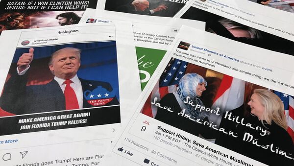 Algumas fotos do Facebook e Instagram ligadas aos alegados esforços da Rússia de intervir nas eleições norte-americanas - Sputnik Brasil