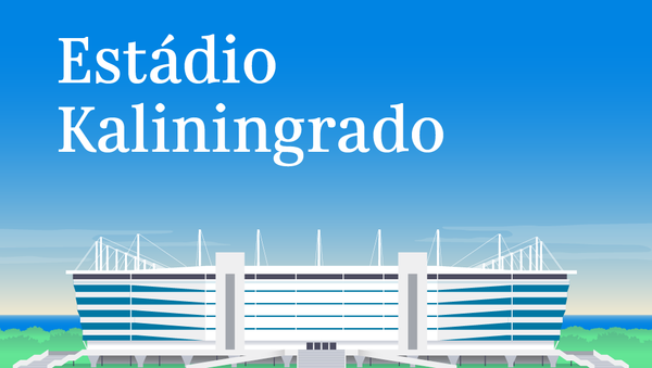 Estádio Kaliningrado - Sputnik Brasil