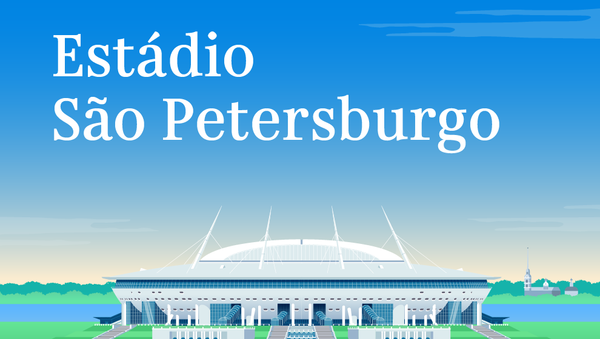 Estádio São Petersburgo - Sputnik Brasil