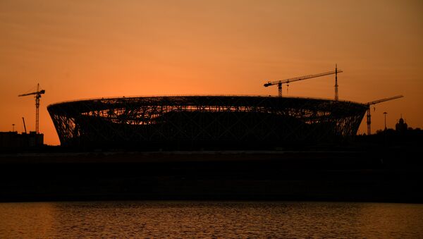 Volgograd Arena em construção, foto de arquivo - Sputnik Brasil