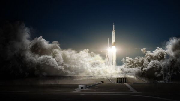 Falcon Heavy, o foguete da SpaceX - Sputnik Brasil