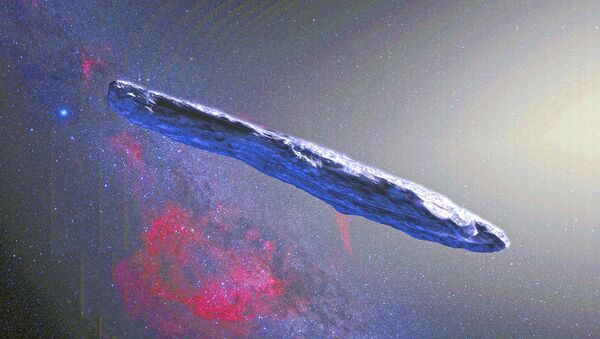 Asteroide Oumuamua - Sputnik Brasil