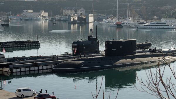 Submarino ucraniano em Sevastopol, foto de arquivo - Sputnik Brasil