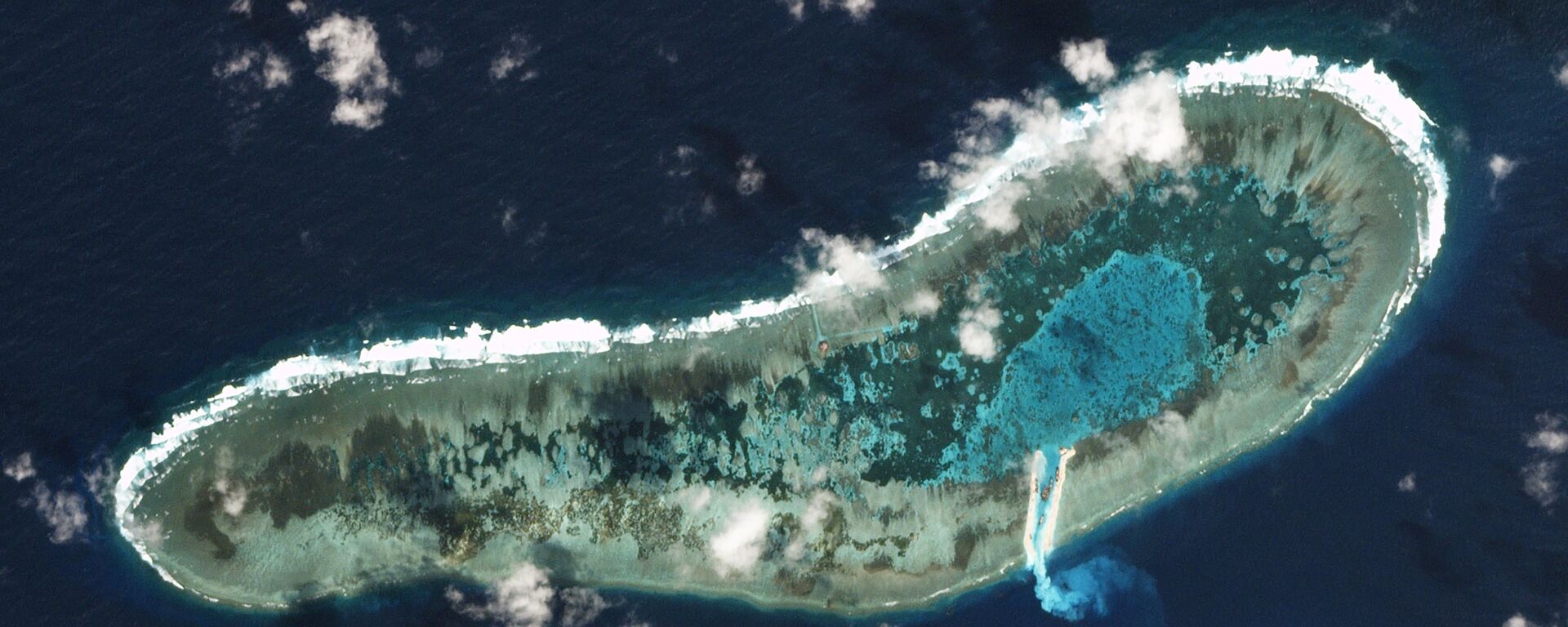 Recife de Ladd, ilhas Spratly, mar do Sul da China - Sputnik Brasil, 1920, 21.03.2022