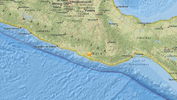 Terremoto no México - Sputnik Brasil