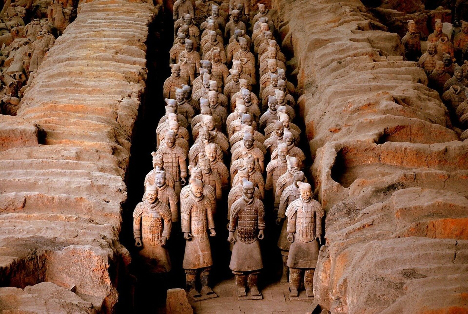 Obras de metrô revelam 3.500 tumbas antigas na mesma cidade chinesa do Exército de Terracota - Sputnik Brasil, 1920, 23.02.2021