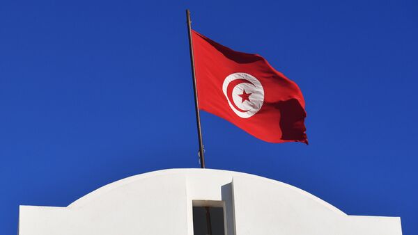 Bandeira da Tunísia - Sputnik Brasil