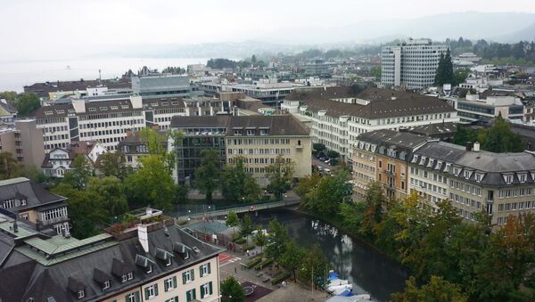Vista da cidade suíça de Zurique (arquivo) - Sputnik Brasil