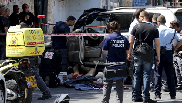 Motorista palestino é morto por policial israelense em Jerusalém Oriental. - Sputnik Brasil