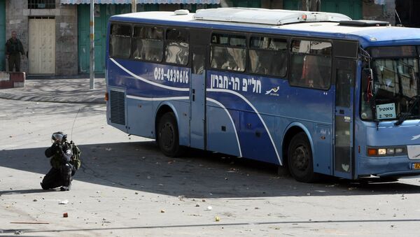 Ônibus em Israel - Sputnik Brasil