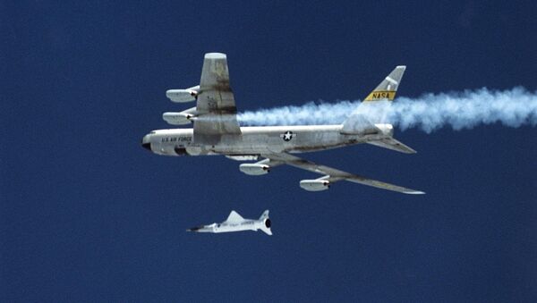 Avião hipersônico X-43A (imagem referencial) - Sputnik Brasil