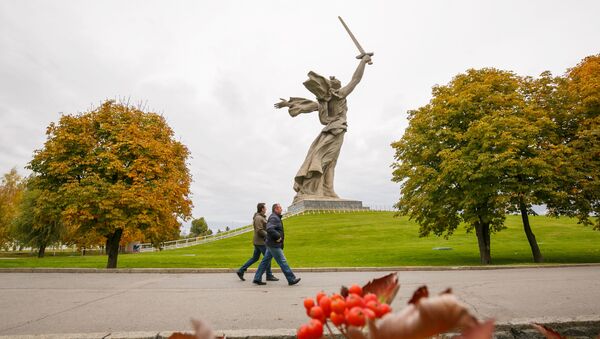 Monumento Mãe-Pátria em Volgogrado (foto de arquivo) - Sputnik Brasil