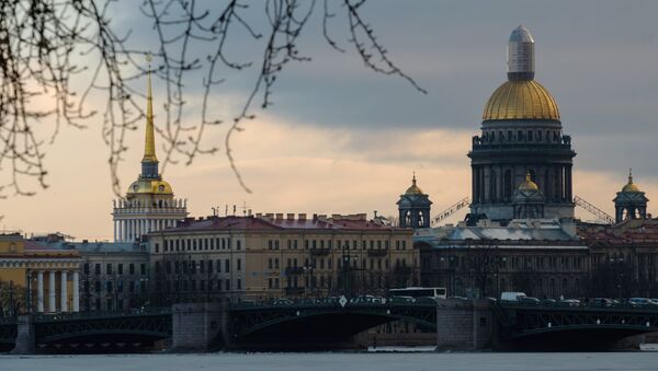 Cidade de São Petersburgo, na Rússia - Sputnik Brasil