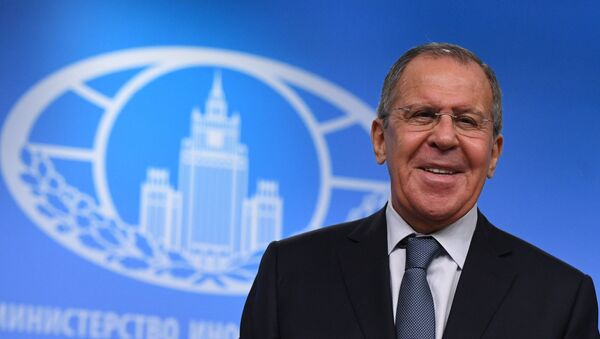 News conference with Russia's Foreign Minister Sergei Lavrov - Sputnik Brasil