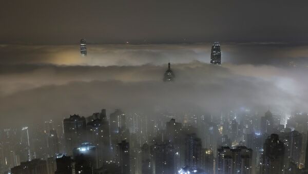Vista de Hong Kong (China) - Sputnik Brasil