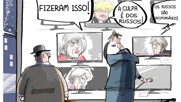 Reino Unido enchendo Sherlock Holmes de vergonha - Sputnik Brasil