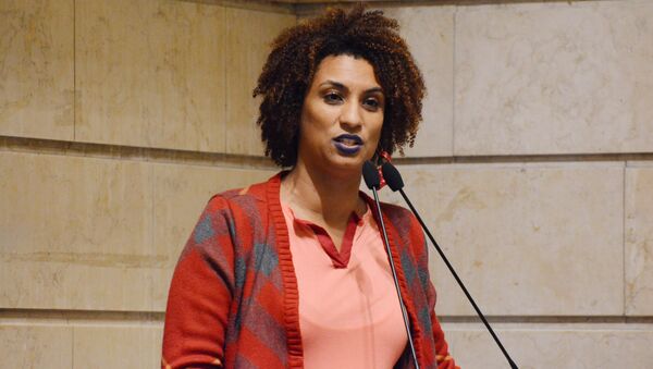 Marielle Franco, vereadora pelo PSOL, assassinada na noite do dia 14 de março - Sputnik Brasil