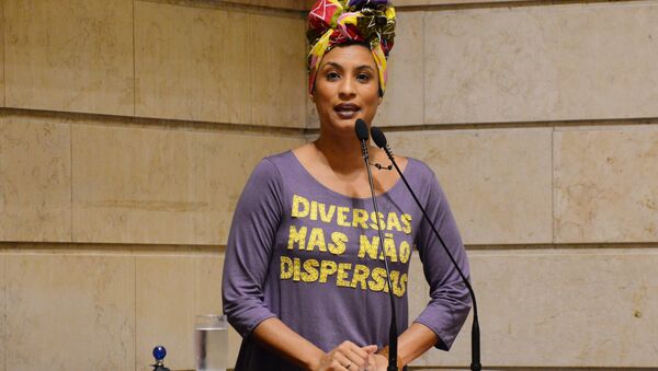 Marielle Franco, vereadora pelo PSOL, assassinada na noite do dia 14 de março - Sputnik Brasil