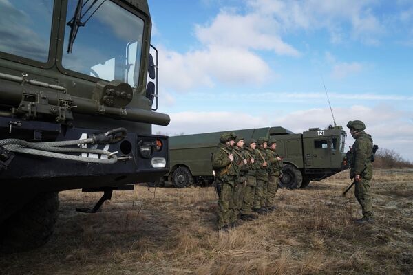 Exercícios das unidades de defesa costeira da Frota do Mar Báltico com sistemas Bastion em um polígono na região russa de Kaliningrado - Sputnik Brasil