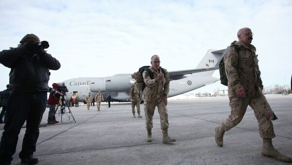 Militares canadenses retornando do Afeganistão (arquivo) - Sputnik Brasil