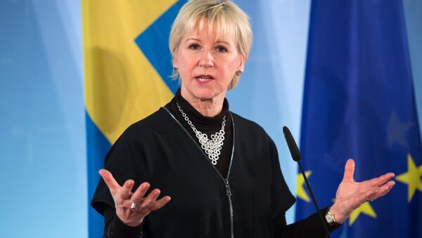 Ministra das Relações Exteriores da Suécia, Margot Wallstrom. - Sputnik Brasil