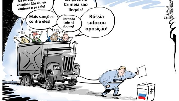Não há peso que segure os russos - Sputnik Brasil