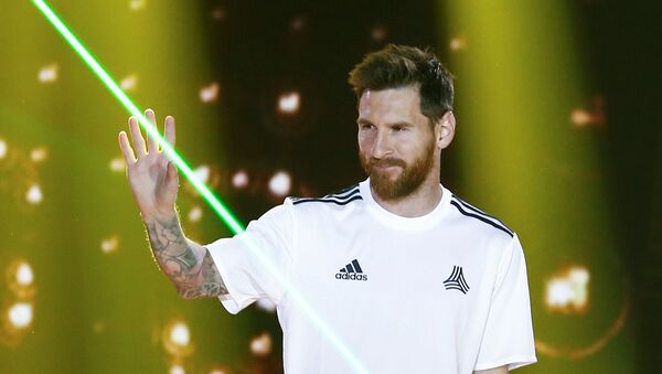 Lionel Messi, ponta-direita do clube Barcelona - Sputnik Brasil