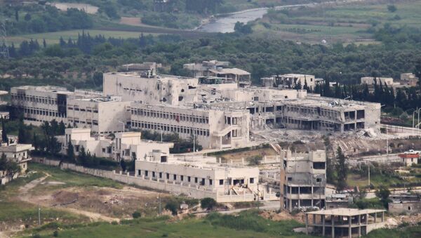 Hospital em Jisr Al Chughur, na Síria. - Sputnik Brasil