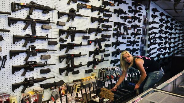 Loja de venda de armas no Colorado, Estados Unidos (foto de arquivo). - Sputnik Brasil