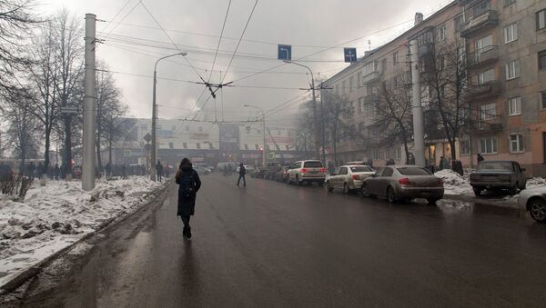 Fire in a shopping center in Russia's city of Kemerovo - Sputnik Brasil
