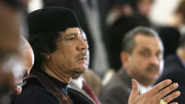 Leader of the Socialist People's Libyan Arab Jamahiriya Muammar Gaddafi - Sputnik Brasil